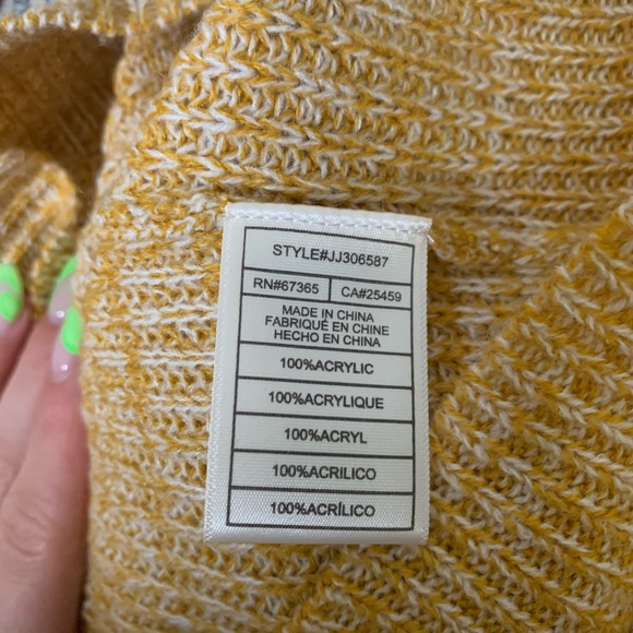 Yellow knit sweater BB Dakota - Picture 4 of 8